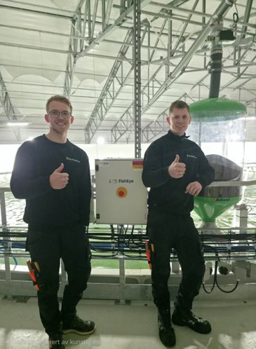 RAS and feeding delivery for EFC Aquaculture